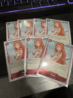 One Piece TCG - Nami OP01-016 Rare Pre Errata Near Mint Romance Dawn - Image 1