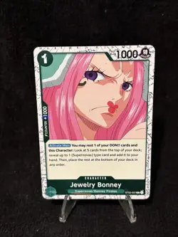 Jewelry Bonney Pirate Foil ST02-007 PRB-02 The Best Vol 2 One Piece TCG NM - Image 1