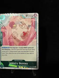 Jewelry Bonney Pirate Foil ST02-007 PRB-02 The Best Vol 2 One Piece TCG NM - Image 2