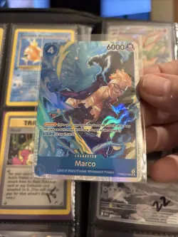 One Piece TCG | Marco PRB02-008 SR One Piece the Best Vol. 2 ENG NM T27 - Image 1