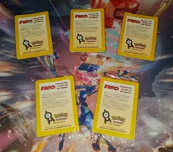 5 Copies Of Pokemon Entei Black Star Promo Card #34 SEALED Movie Promo NEW Neo - Image 1