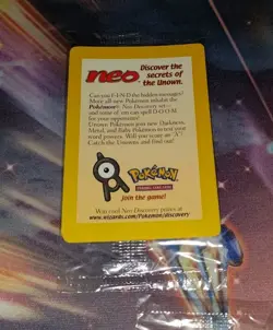 5 Copies Of Pokemon Entei Black Star Promo Card #34 SEALED Movie Promo NEW Neo - Image 2