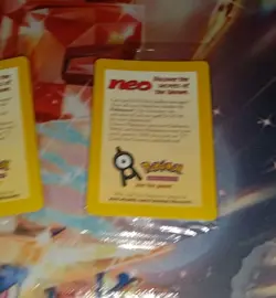 5 Copies Of Pokemon Entei Black Star Promo Card #34 SEALED Movie Promo NEW Neo - Image 4