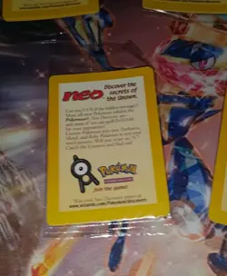 5 Copies Of Pokemon Entei Black Star Promo Card #34 SEALED Movie Promo NEW Neo - Image 5