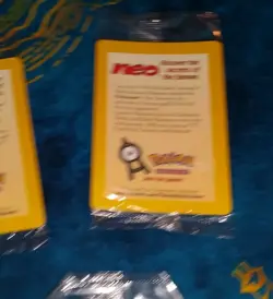 5 Copies Of Pokemon Entei Black Star Promo Card #34 SEALED Movie Promo NEW Neo - Image 4