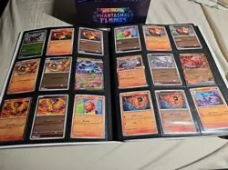 Phantasmal Flames 100% Complete Master Base Set 178 Cards w EX & Reverse Holo - Image 2