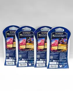 (4x) Disney Lorcana Shimmering Skies Sleeved Booster Pack Lot Brand New Sealed - Image 2
