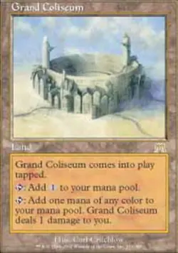 1x Grand Coliseum Heavy Play MTG Magic - Kid Icarus - - Image 1