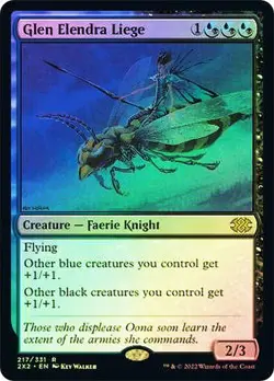 Glen Elendra Liege FOIL - 217/331 - Rare - 2X2 Double Masters 2022 MTG - Image 1