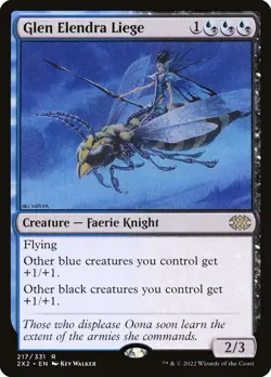 MTG Magic the Gathering Glen Elendra Liege (217/686) Double Masters 2022 LP - Image 1