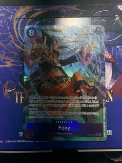 Foxy Alt Art EB04-036 OP14 Azure Sea Seven - One Piece TCG ENGLISH OP14 - Image 1