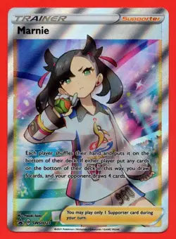 2021 Marnie SWSH121 SWSH: Sword & Shield Promo Cards Holo Near Mint - Image 1