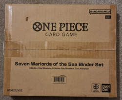 One Piece TCG - Seven Warlords of the Sea Binder & Card Set (ENG) Factory sealed - Image 1