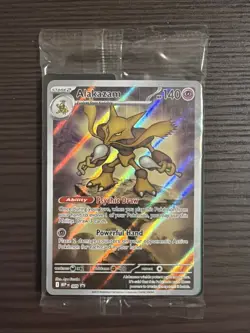 Alakazam MEP 009 - Mega Evolution Illustration Rare Promo Pokemon TCG NM - Image 1