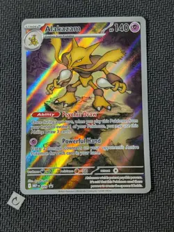 Alakazam MEP 009 - Mega Evolution Illustration Rare Promo Pokemon TCG NM - Image 1