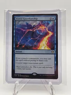Fierce Guardianship Commander 2020 Regular NM/M Deck Fresh with Toploader - Image 1