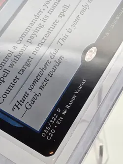 Fierce Guardianship Commander 2020 Regular NM/M Deck Fresh with Toploader - Image 3