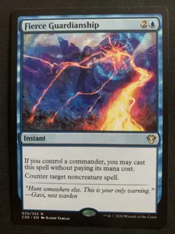 Magic The Gathering Fierce Guardianship Commander 2020 Regular - Image 1