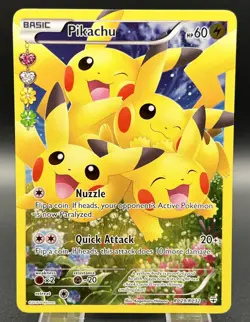 2016 Pokemon TCG Generations Radiant Collection Pikachu Full Art Rare RC29/RC32 - Image 1