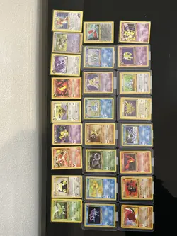 400+ Pokemon Card lot, Old bulk cards, Mixed English/French/Italian - Image 1