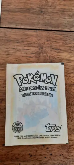 5 paquets packs de cartes cards Pokemon neufs Topps Nintendo 1998 - Image 2