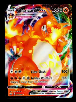 Charizard VMAX Ultra Rare SWSH03: Darkness Ablaze 020/189 NM - Image 1