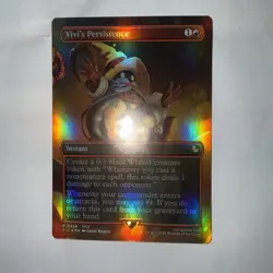 Vivi's Persistence (Borderless) Commander: Final Fantasy Foil - Image 1