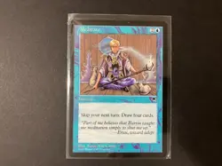 MEDITATE Vintage Tempest MTG RESERVED LIST Magic the Gathering Blue Card - Image 1