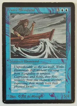 MtG | 1 x Water Elemental | Beta Edition | Magic the Gathering - Image 1