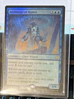 MTG Magic The Gathering Archmage of Runes #0030 Rare Holo Card - Image 1
