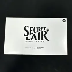 MTG Secret Lair Drop: Li'l'est Walkers Rainbow Foil Edition SEALED - Image 1