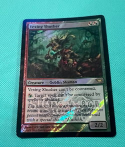 Foil - Vexing Shusher - Shadowmoor - Launch Promo -MTG - Magic the Gathering - Image 1