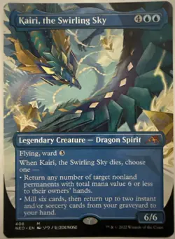Kairi, the Swirling Sky (Borderless) Kamigawa: Neon Dynasty Regular - Image 1