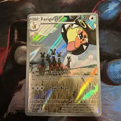 Farigiraf 228/193 Paldea Evolved ILLUSTRATION RARE HOLO Pokemon Card Near Mint - Image 1