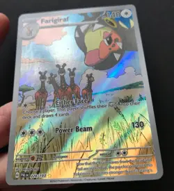 Farigiraf 228/193 Paldea Evolved ILLUSTRATION RARE HOLO Pokemon Card Near Mint - Image 4