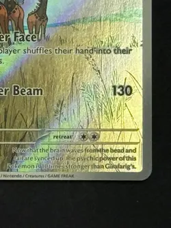 Farigiraf 2023 Pokemon Paldea Evolved 228/193 Illustration Rare NM/M - Image 4