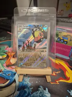 Farigiraf Scarlet Violet Paldea Evolved Illustration Rare Pokemon Card 228/193 - Image 1