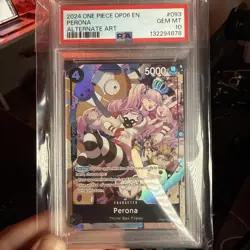 PSA 10 Perona Alt. Art - OP06-093 - Wings of the Captain - One Piece TCG - Image 1
