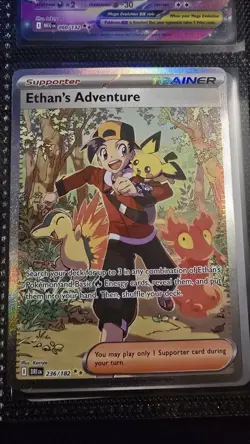 Pokemon TCG Ethan's Adventure Sir 236/182 Sv10: Destined Rivals Mint/Near Mint - Image 1