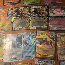 Pokemon TCG Scarlet Violet EX and v Lot 25-Card Set - Image 5