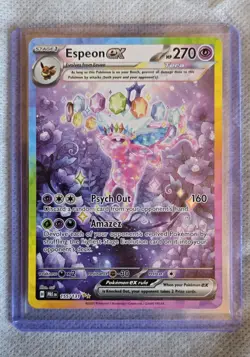 Pokemon Espeon ex 155/131 Special Illustration Rare Prismatic Evolutions - Image 1