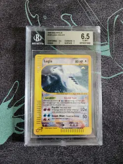 Crystal Lugia Holo Aquapolis 2003 Pokemon #149 BGS 6.5 - Image 1