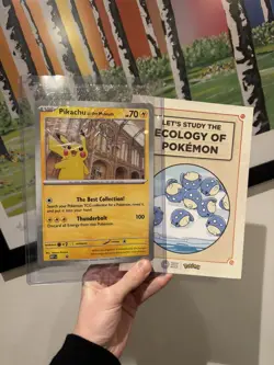 Pokemon x Natural History Museum Promo - Pikachu At The Museum + Ecology of Poke - Image 1