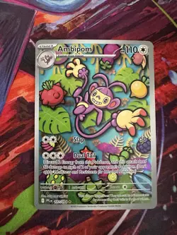 Pokemon TCG Ambipom 107/094 Phantasmal Flames - Image 1
