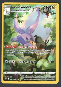 Pokemon Hisuian Goodra Crown Zenith: Galarian Gallery #GG21/GG70 NM - Image 1
