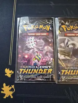 Lost Thunder Complete Art Set: Pokemon (4) Sealed Packs Sun And Moon - Image 3