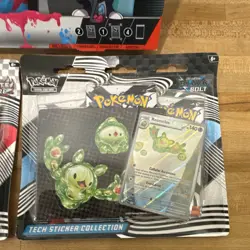 Pokemon Scarlet & Violet White Flare Black Bolt Grafaiai ex Box Pokemon Bundle - Image 3