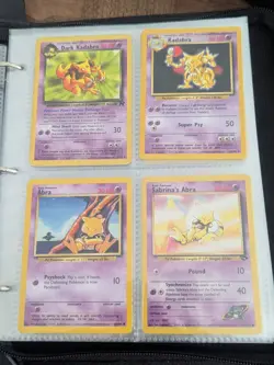 Pokemon TCG Vintage Binder Collection – Base, Jungle, Fossil, Team Rocket - Image 3