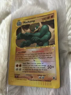 Machamp 16/165 - Expedition Base Set - Holo Rare - 2002 Pokemon - Near Mint - Image 1