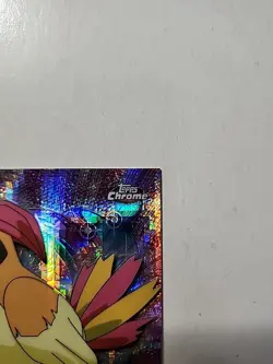 Pidgeotto #17 Pokemon Topps TV Animation Series 1 Rainbow Foil 1st Print NM/LP - Image 4